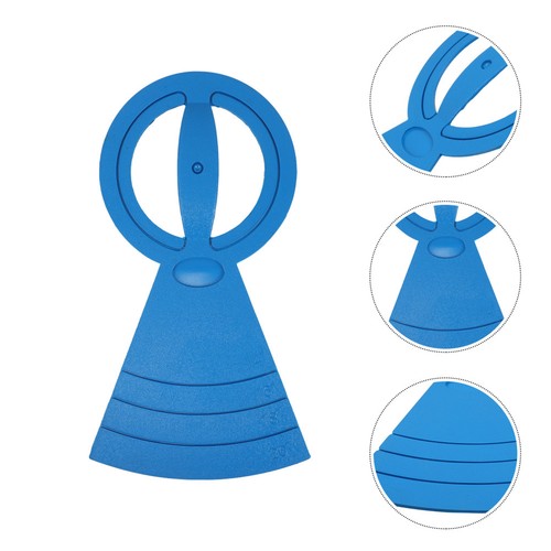 Portable blue rubber drum mute - drum,