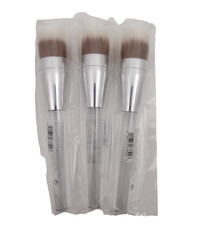 Clinique Foundation Buff Brush Three Brushes Buffs & Blends To Perfection New F1