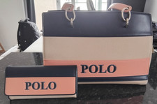 Polo Capri Tote Bag With Purse
