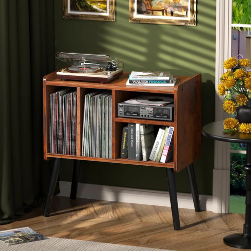 Record player table - record,