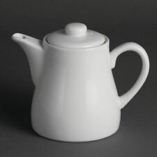 4 X Olympia Whiteware Teapots