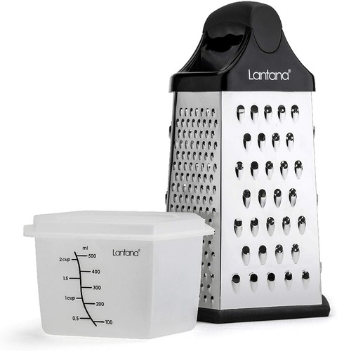 Cheese grater with container - container, &