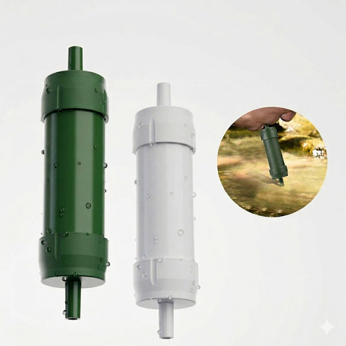 Mini water filter - filter, straw