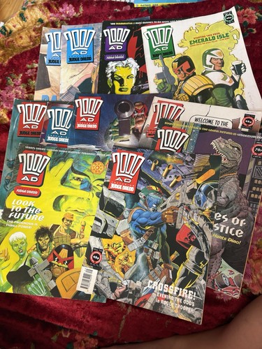 Assorted vintage 2000ad - assorted,