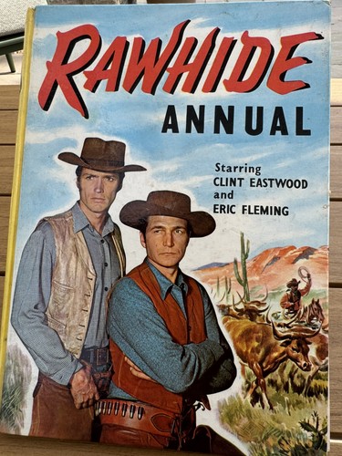 Rawhide television story book - rawhide,