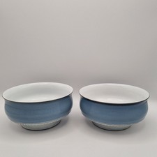Denby Bowls Castile Blue X 2