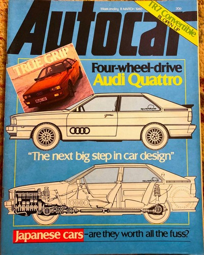 Autocar magazine mar - autocar, 08-mar-80