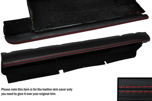 Red stitch under dash storage - dash,