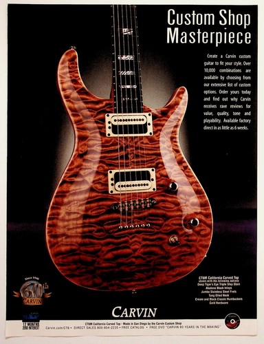 2006 carvin ct6m california - ct6m,