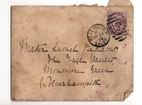 Wellington salop dec 1891 - salop, 24