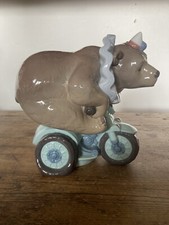 Rare Nao ‘I Do Tricks’ Circus Bear On Bicycle By Eva Maria Cuerva