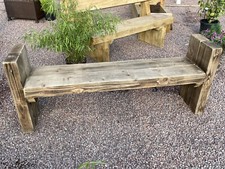 Oakwood Sleeper Church Bench