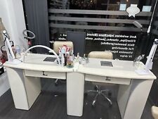 Manicure Nail Art Table Bar Salon Beauty Station Technician Tattoo Storage Desk