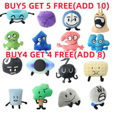 Bfdi Plushie Stuffed Doll Plush Battle For Dream Island Children Day Gift Toy-UK