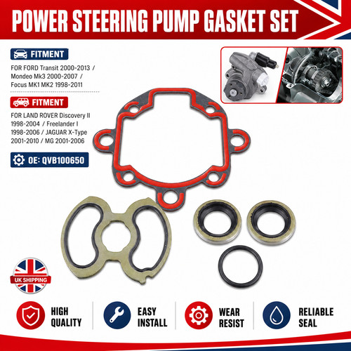Power steering pump - pump, gasket