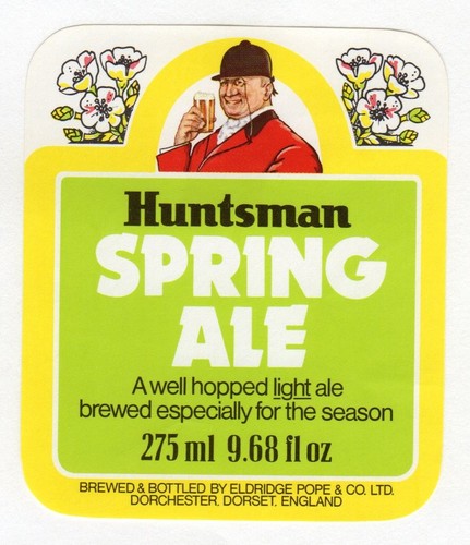 Beer label eldridge pope - beer,