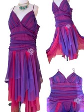 Masquerade Dress Fairy Purple