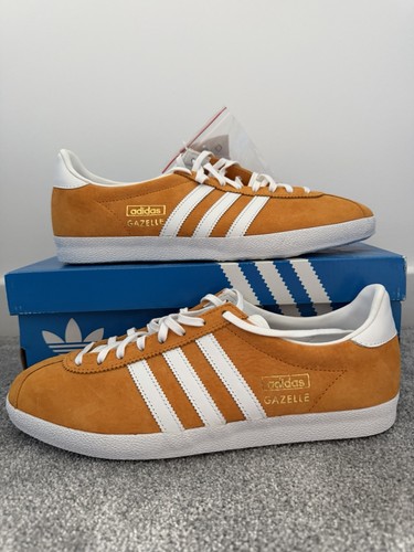 Adidas gazelle brown white - adidas, brown/white