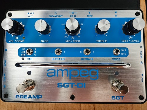 Ampeg sgt blue line - ampeg, sgt-di