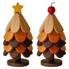 Walnut Wooden Tree Trivets For
