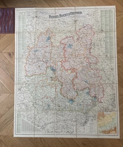 Bacon survey map the - of,