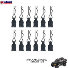 12pcs Universal RC Car Body Clips W Pull Tabs For 1/14 1/16 1/10 1/18 Hyper Go