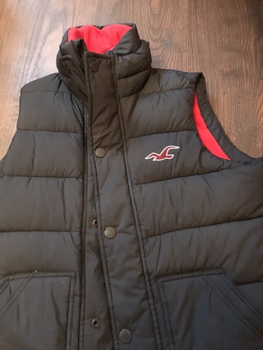 Hollister mens gilet navy blue - navy,