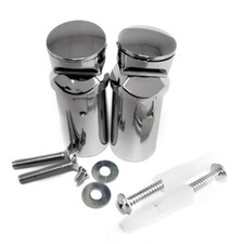 Chrome Replacement Brackets x2