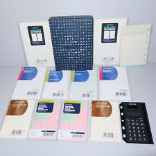 Filofax Pocket/Mini Refill Bundle x 13    (Notepaper A-Z Pocket Calculator)