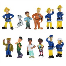 12Pcs Fireman Sam 3-6cm Action