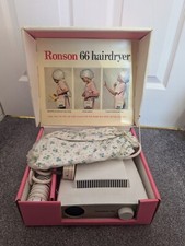 Vintage Ronson 66 Hairdryer with hood