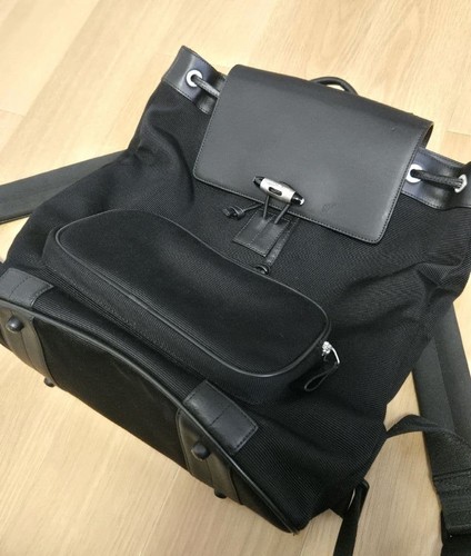 Montblanc backpack black - backpack,