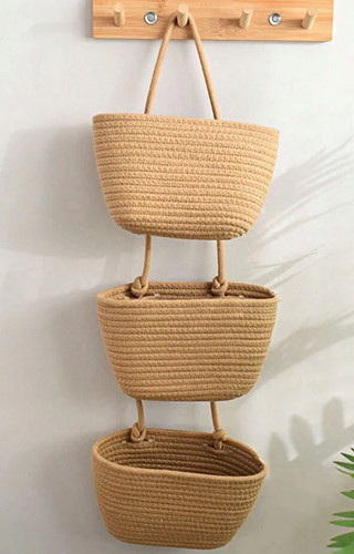 Woven hanging wall storage - woven,