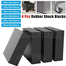 4Pcs Rubber Blocks Solid