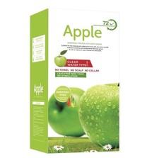 1000ml Apple Hair Dye Cream - Natural Black, 100% Coverage, Long Lasting Color