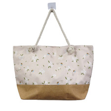 Bumble Bee Patterned Large Beach Bag Brand New Travel Accessories Lightweight 