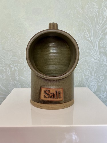 Studio pottery salt pig - pottery,