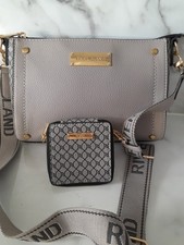 RIVER ISLAND Grey  Monogram