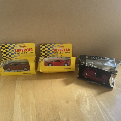Three diecast petrol station - three,