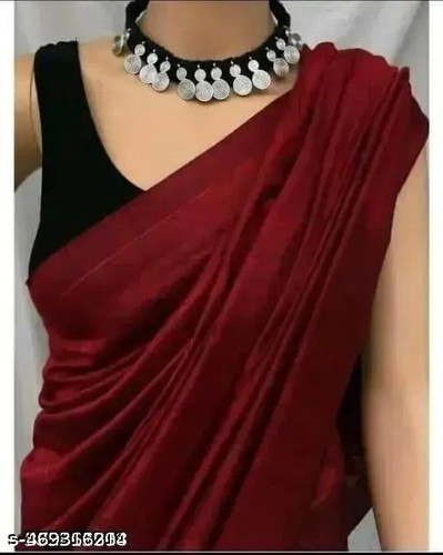 Women cotton saree with - women's,