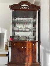 Elegant Glass & Wood Display