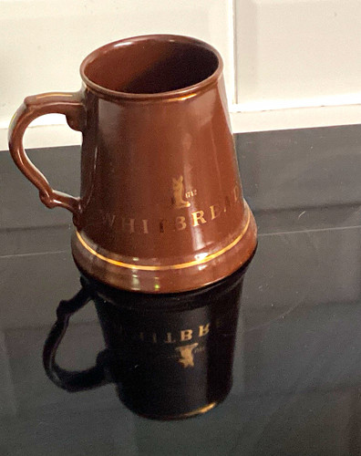 Whitbread ceramic beer tankard - whitbread,