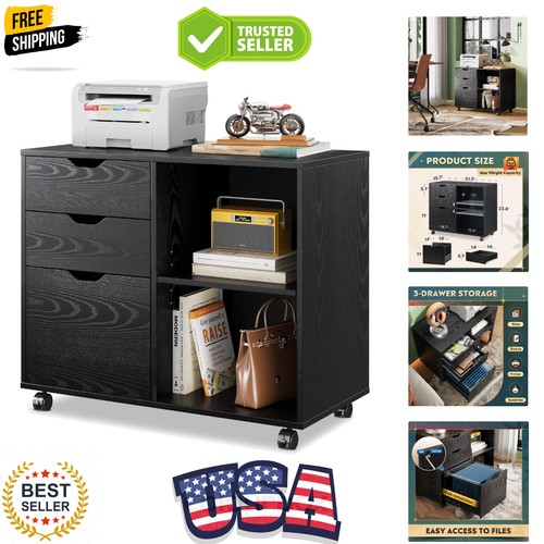 Drawer wood file cabinet - file,