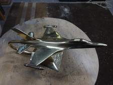 A Brass F16 Falcon Aircraft