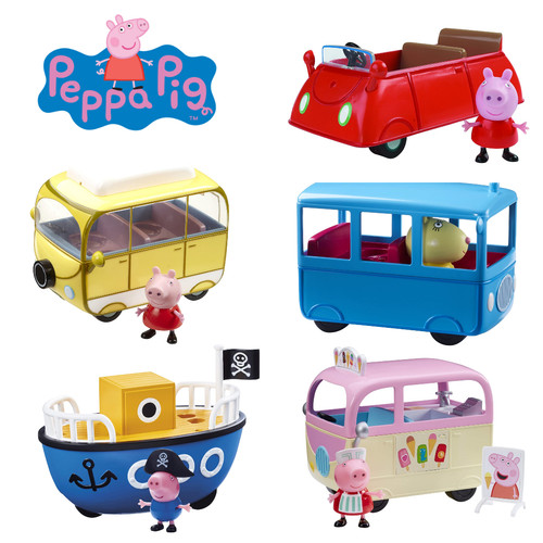 Peppa pig character vehicles - character,