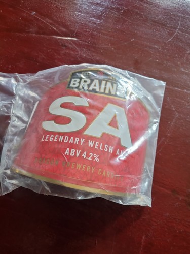 Brains beer pump clip - brains,