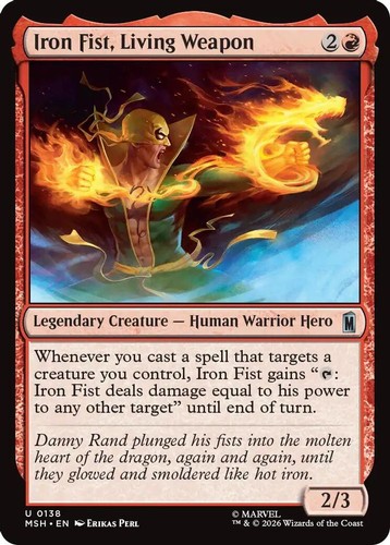 2026 mtg msh iron fist - mtg:,