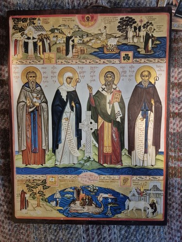 Orthodox icon celtic - orthodox, of