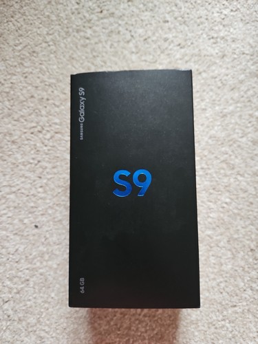 Samsung galaxy empty box - samsung, s9