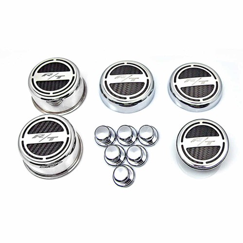 Chrome cap covers hemi - chrome, w/hemi